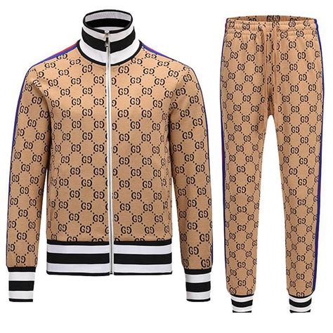 cheap gucci jumpsuit mens|gucci velour tracksuit men.